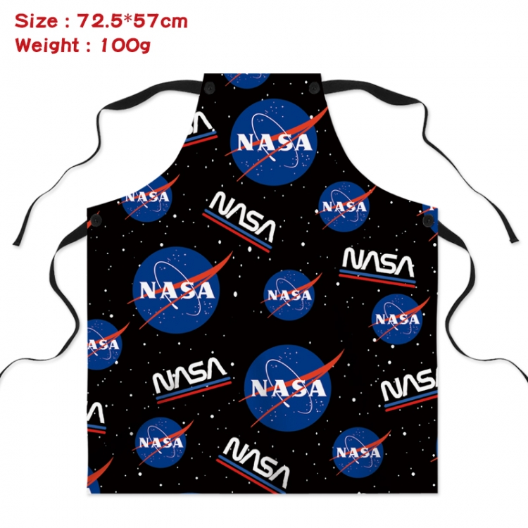 NASA Anime creative digital printing apron Style  3