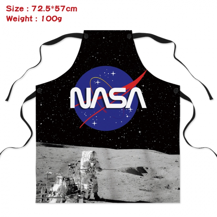 NASA Anime creative digital printing apron Style  1