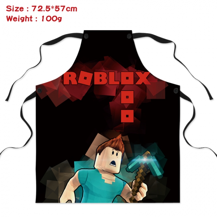 Roblox Anime creative digital printing apron Style 1