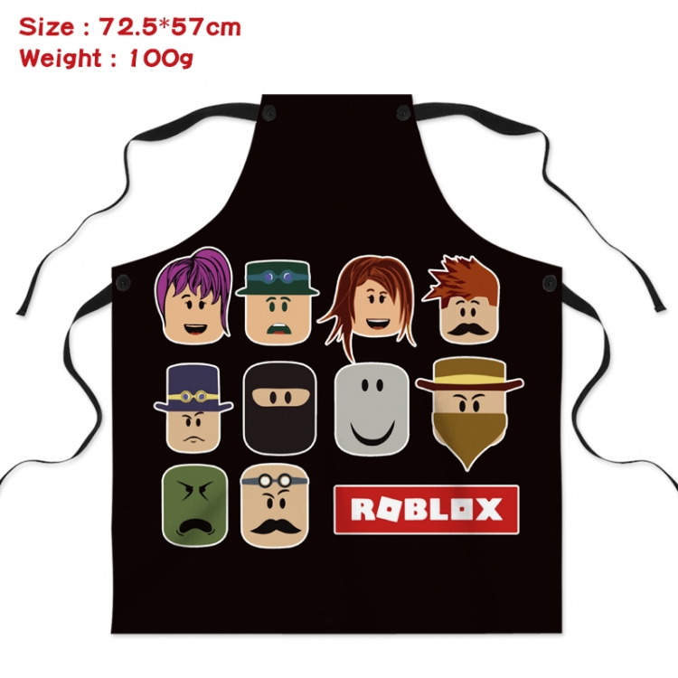 Roblox Anime creative digital printing apron Style 6