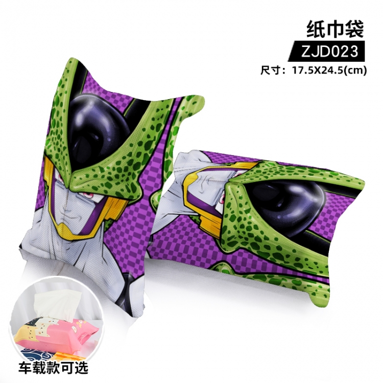 DRAGON BALL Anime cloth tissue bag Single model can be customized ZJD023