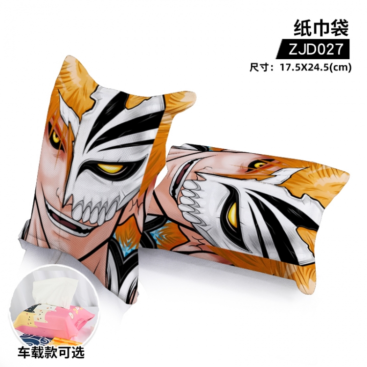 Bleach Anime cloth tissue bag Single model can be customized ZJD027