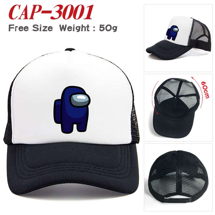 AMONG US  Anime print outdoor leisure cap CAP3001