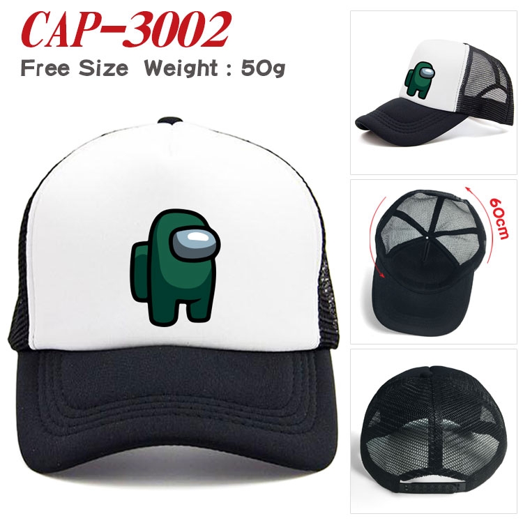 AMONG US  Anime print outdoor leisure cap CAP3002