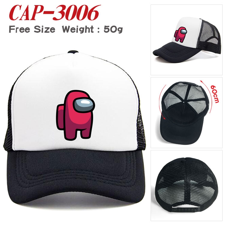 AMONG US  Anime print outdoor leisure cap CAP3006