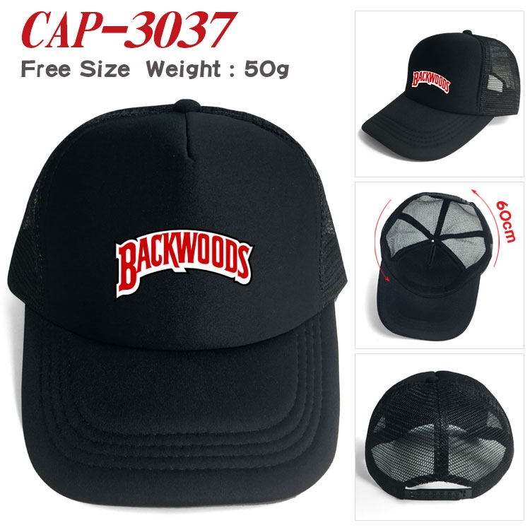 BACKWOODS Anime print outdoor leisure cap CAP3037