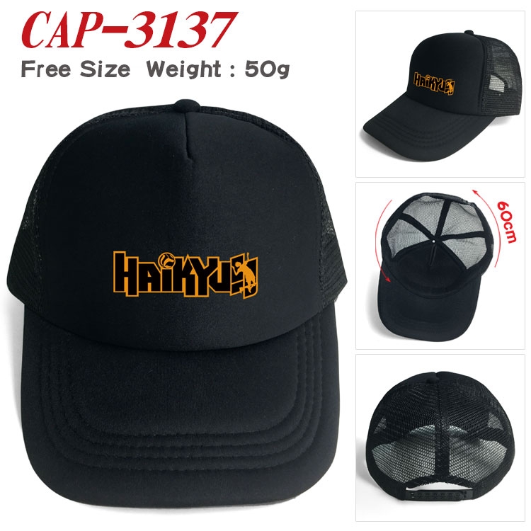 Haikyuu!! Anime print outdoor leisure cap CAP3137