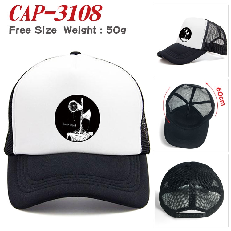 Siren Head Anime print outdoor leisure cap CAP3108 