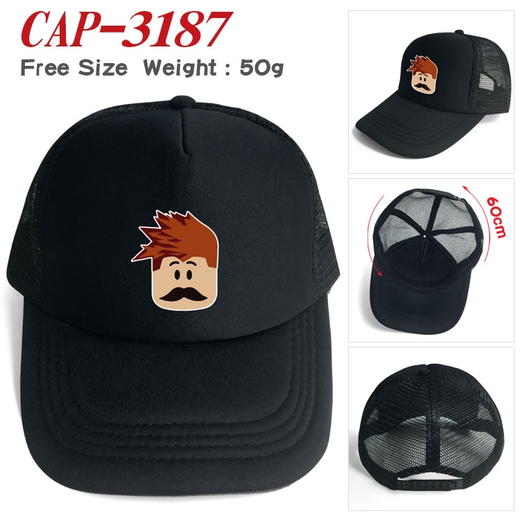 Roblox Anime print outdoor leisure cap CAP3187