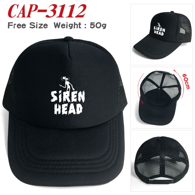 Siren Head Anime print outdoor leisure cap CAP3112