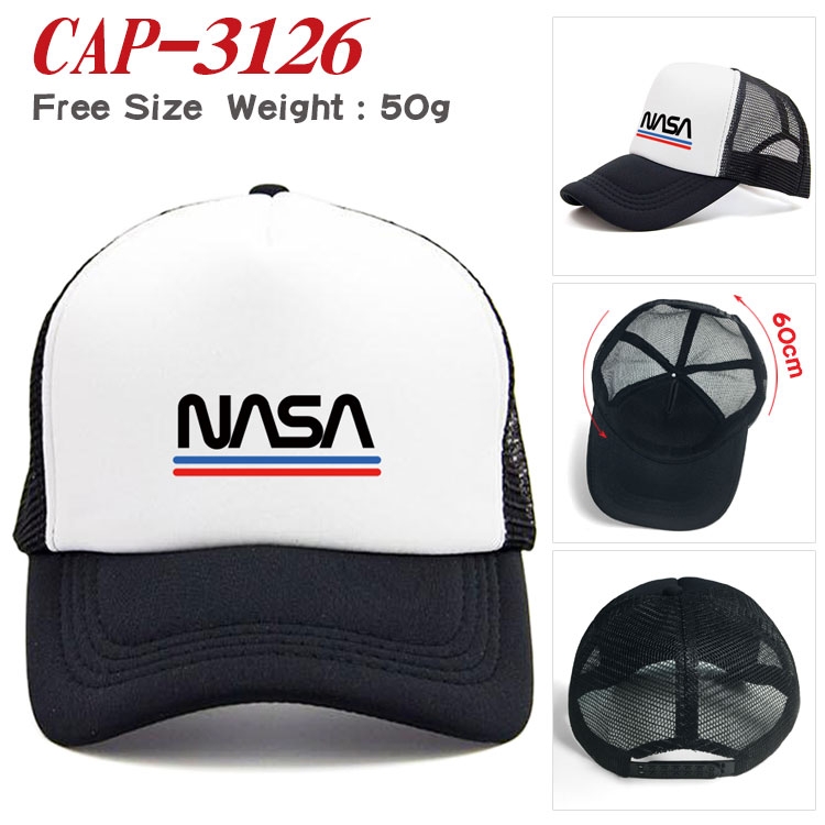 NASA Anime print outdoor leisure cap CAP3126