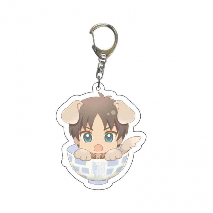 Shingeki no Kyojin Anime acrylic Key Chain  price for 5 pcs 6683