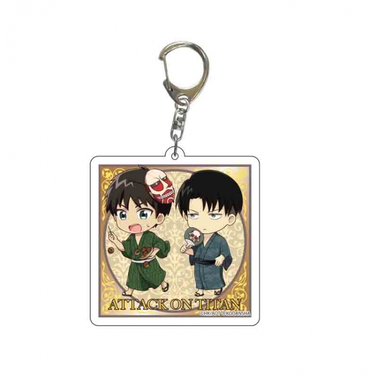 Shingeki no Kyojin Anime acrylic Key Chain  price for 5 pcs  6681