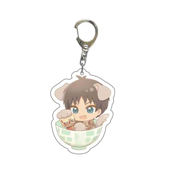 Shingeki no Kyojin Anime acrylic Key Chain  price for 5 pcs 6685