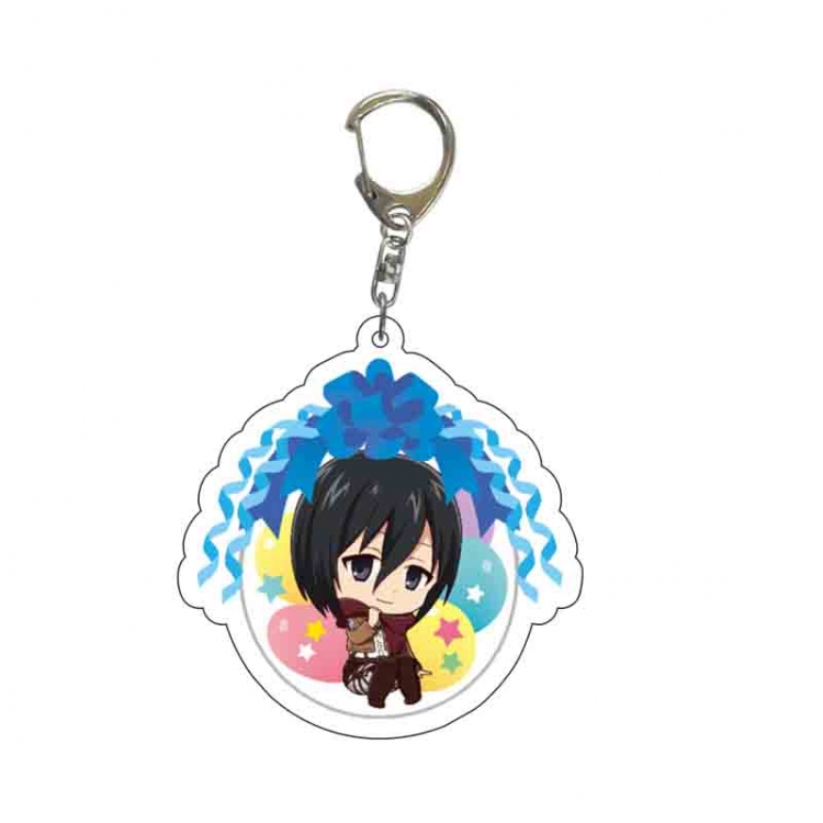 Shingeki No Kyojin Anime acrylic Key Chain  price for 5 pcs 6710