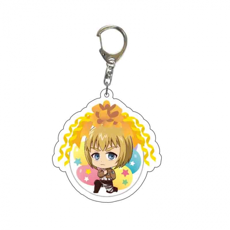 Shingeki No Kyojin Anime acrylic Key Chain  price for 5 pcs 6711