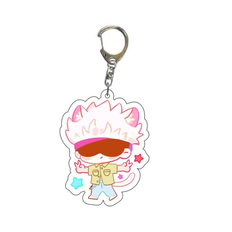 Jujutsu Kaisen Anime acrylic Key Chain  price for 5 pcs 6737