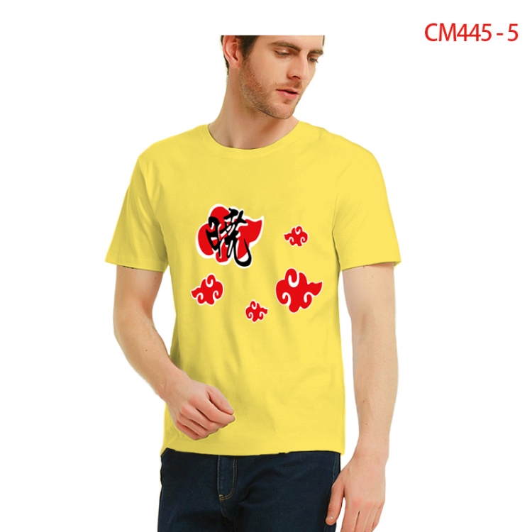 Naruto Printed short-sleeved cotton T-shirt from S to 3XL CM445-5