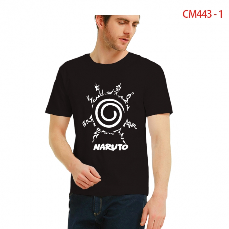 Naruto Printed short-sleeved cotton T-shirt from S to 3XL  CM443-1