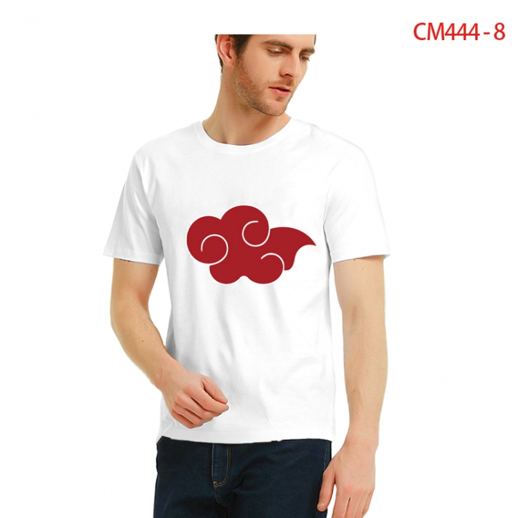 Naruto Printed short-sleeved cotton T-shirt from S to 3XL CM444-8