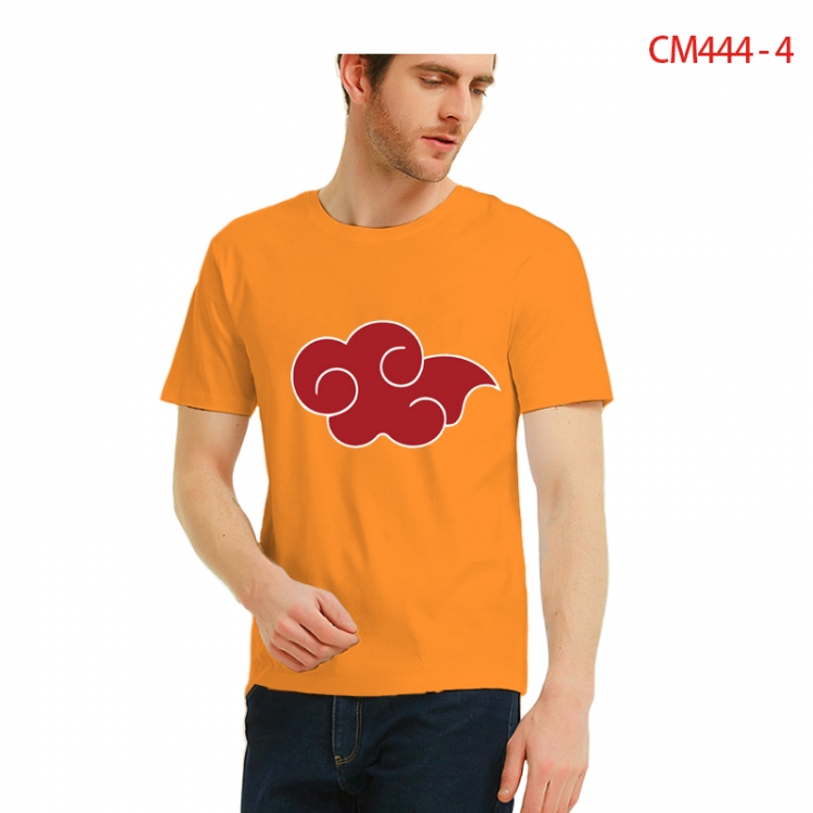 Naruto Printed short-sleeved cotton T-shirt from S to 3XL CM444-4