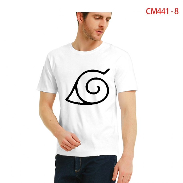 Naruto Printed short-sleeved cotton T-shirt from S to 3XL CM441-8