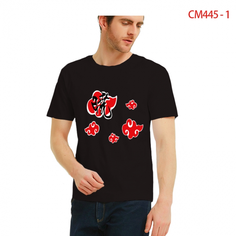 Naruto Printed short-sleeved cotton T-shirt from S to 3XL CM445-1