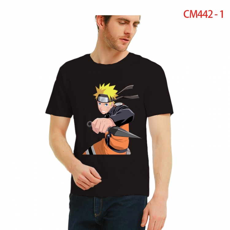 Naruto Printed short-sleeved cotton T-shirt from S to 3XL  CM442-1