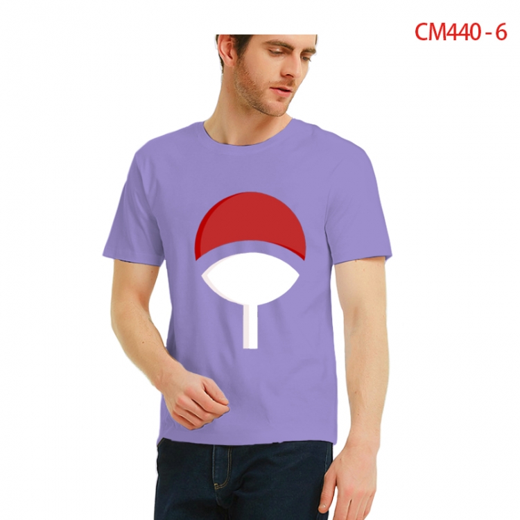 Naruto Printed short-sleeved cotton T-shirt from S to 3XL  CM440-6