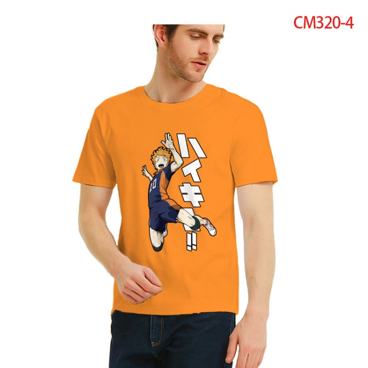 Haikyuu!! Printed short-sleeved cotton T-shirt from S to 3XL CM320-4