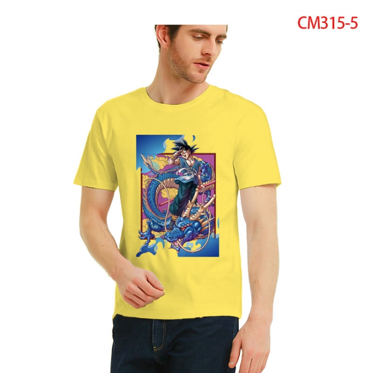 DRAGON BALL Printed short-sleeved cotton T-shirt from S to 3XL CM315-5