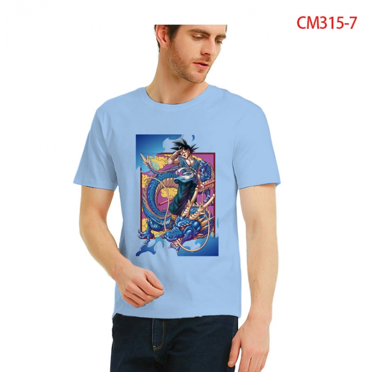 DRAGON BALL Printed short-sleeved cotton T-shirt from S to 3XL  CM315-7