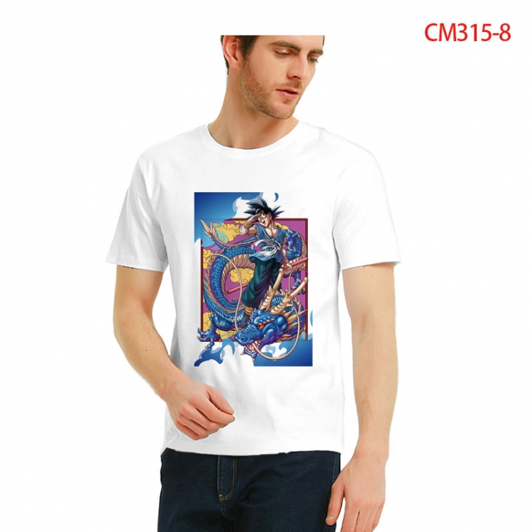 DRAGON BALL Printed short-sleeved cotton T-shirt from S to 3XL  CM315-8