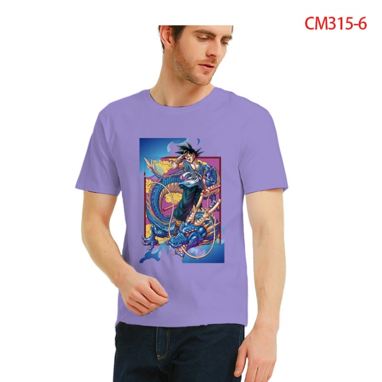 DRAGON BALL Printed short-sleeved cotton T-shirt from S to 3XL CM315-6