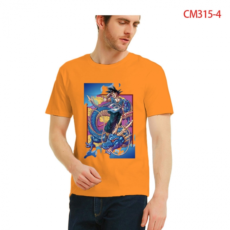 DRAGON BALL Printed short-sleeved cotton T-shirt from S to 3XL CM315-4