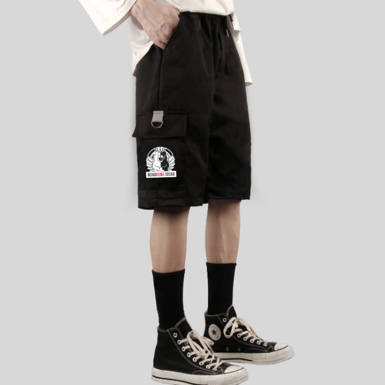 Dangan-Ronpa Anime print casual summer shorts overalls from M to XXXL Style 3