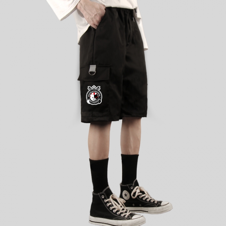 Dangan-Ronpa Anime print casual summer shorts overalls from M to XXXL Style 2