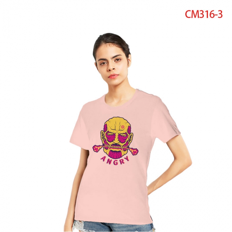 DRAGON BALL Women's Printed short-sleeved cotton T-shirt from S to 3XL 