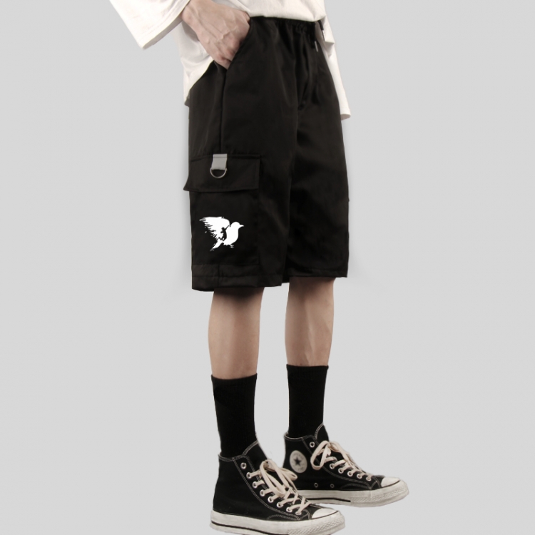 Haikyuu!! Anime print casual summer shorts overalls from M to XXXL