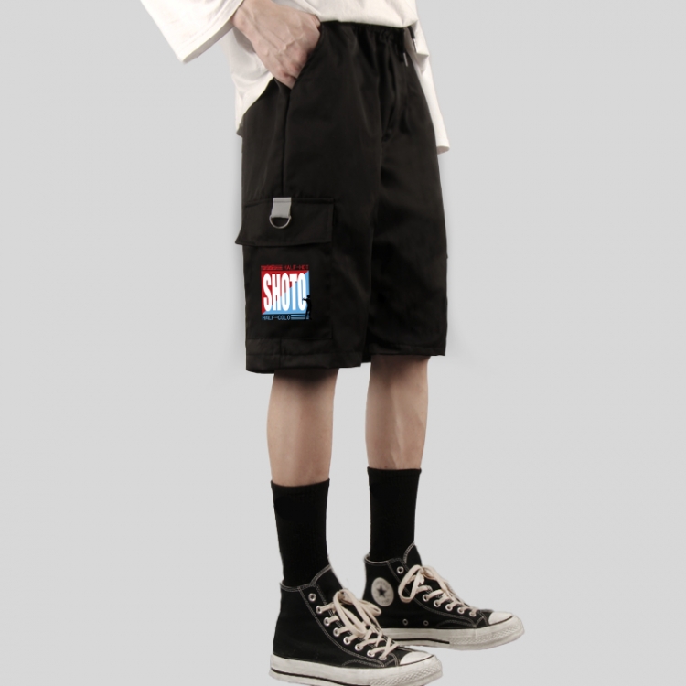 My Hero Academia Anime print casual summer shorts overalls from M to XXXL