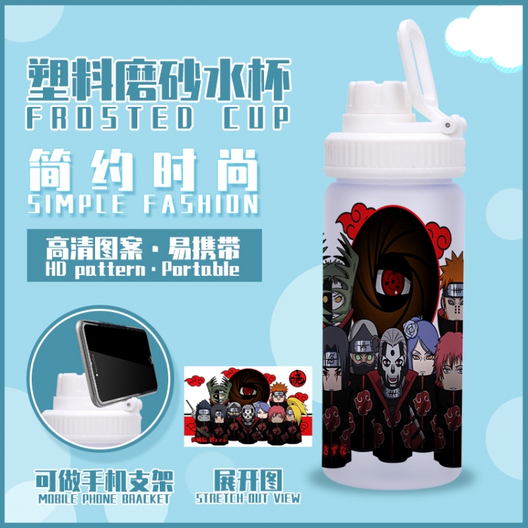 Naruto Animation peripheral frosted plastic cup
