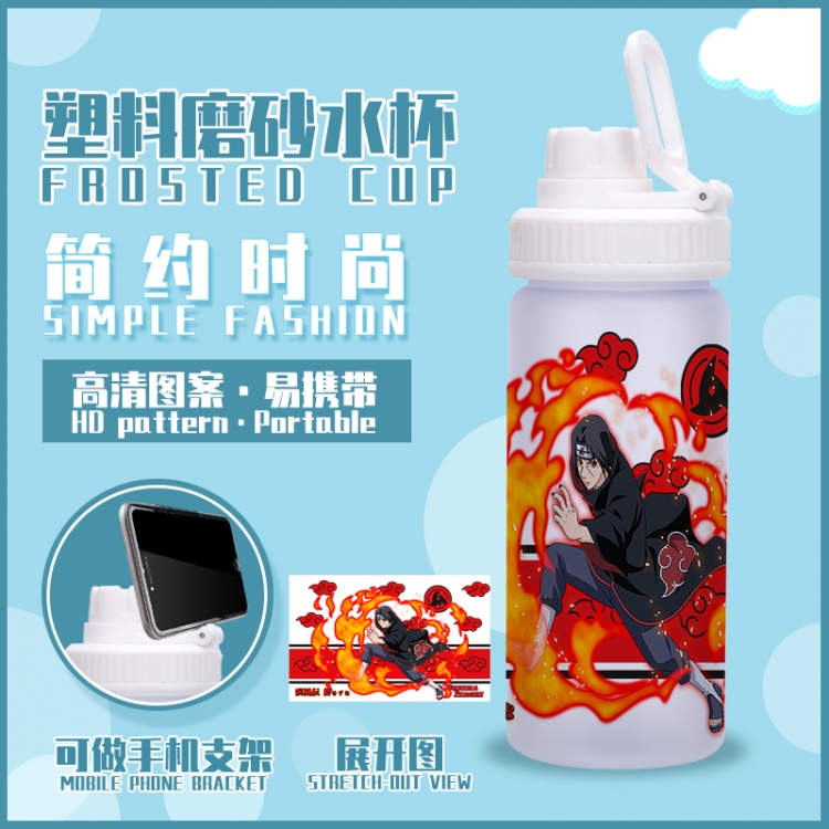 Naruto Animation peripheral frosted plastic cup