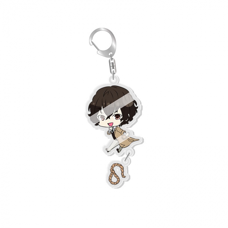 Bungo Stray Dogs Animation acrylic Key Chain  pendant price for 5 pcs fx034