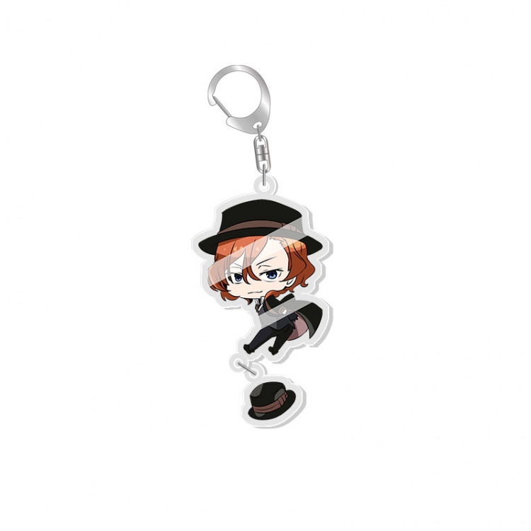 Bungo Stray Dogs Animation acrylic Key Chain  pendant price for 5 pcs  fx038