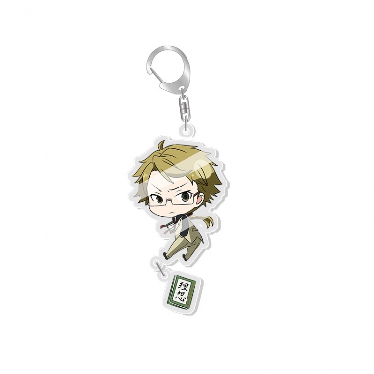 Bungo Stray Dogs Animation acrylic Key Chain  pendant price for 5 pcs fx032