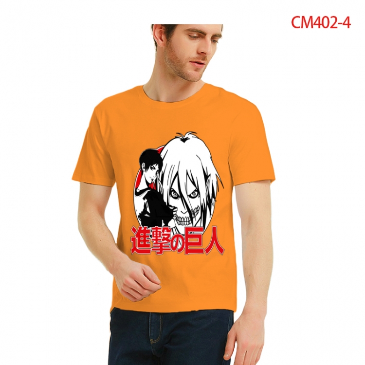 Shingeki no Kyojin Printed short-sleeved cotton T-shirt from S to 3XL CM402-4