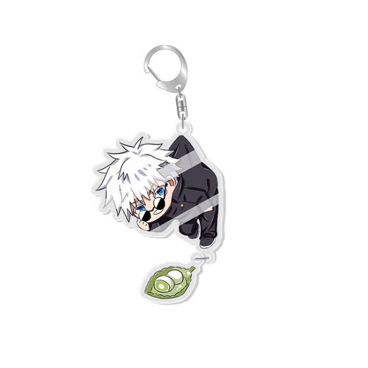 Jujutsu Kaisen Animation acrylic Key Chain pendant price for 5 pcs fx003