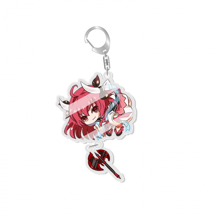 Date-A-Live Animation acrylic Key Chain  pendant price for 5 pcs  fx020