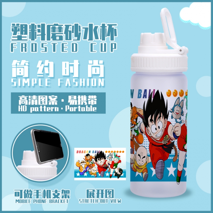 DRAGON BALL Animation peripheral frosted plastic cup