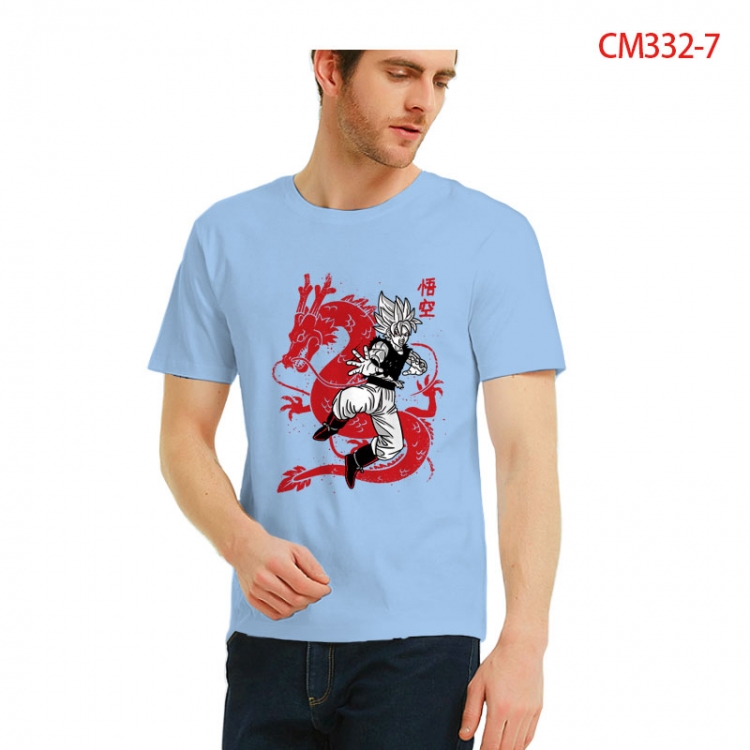 DRAGON BALL Printed short-sleeved cotton T-shirt from S to 3XL  CM332-7